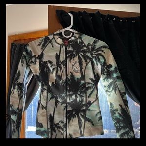 NWOT Old school Billabong Surf Capsule 1mm neoprene full zip jacket
